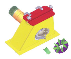 曲面叶片抛丸器