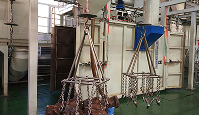 悬链式抛丸机案例