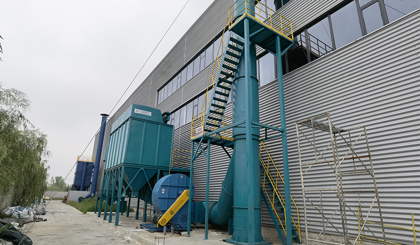 大型铸件通过式抛丸清理机及除尘系统