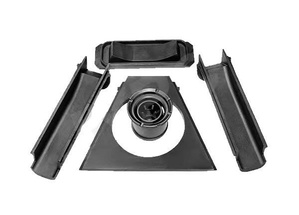 抛丸器护板总装配